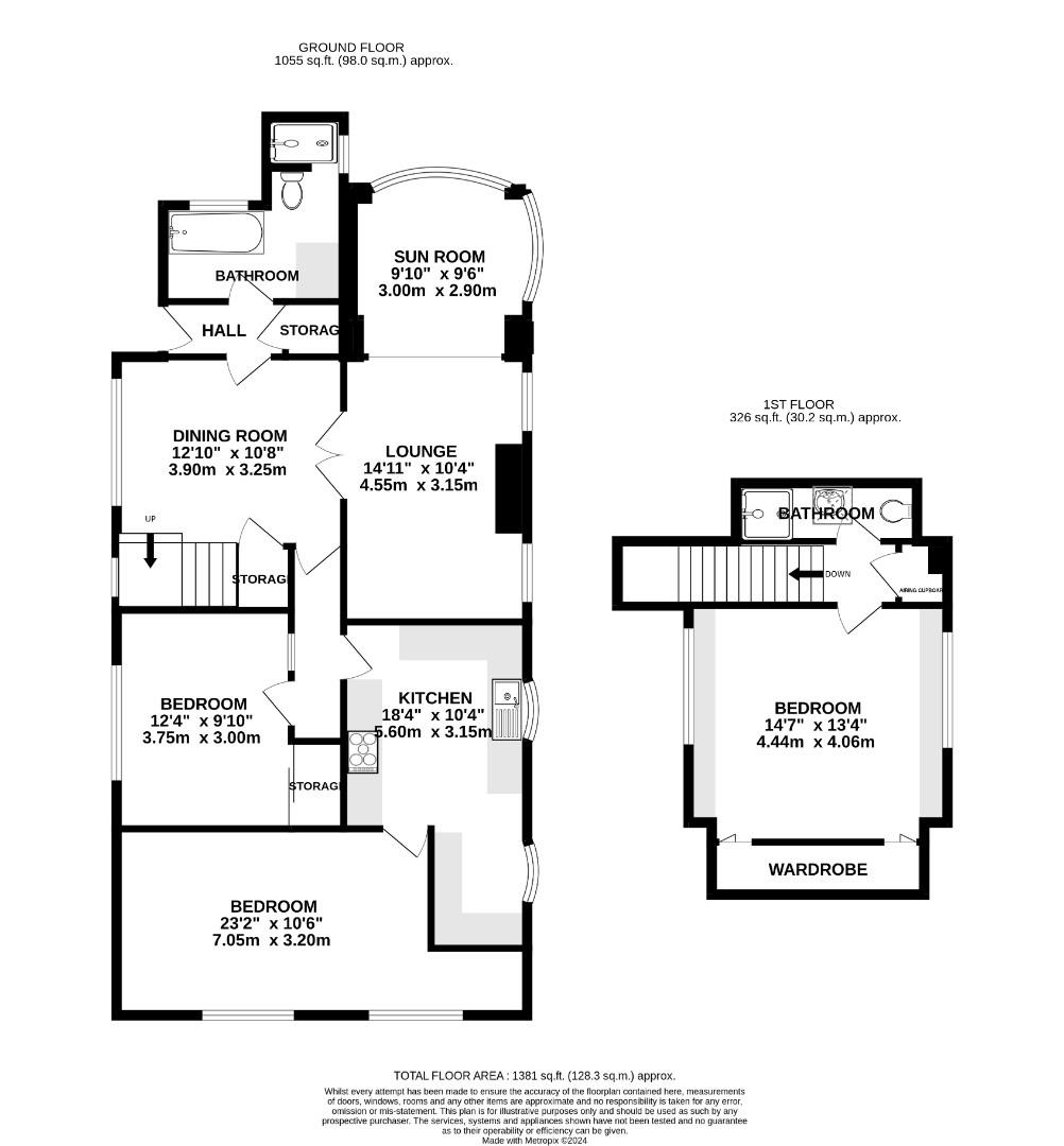 Floorplans For Falcon Road West, Sprowston