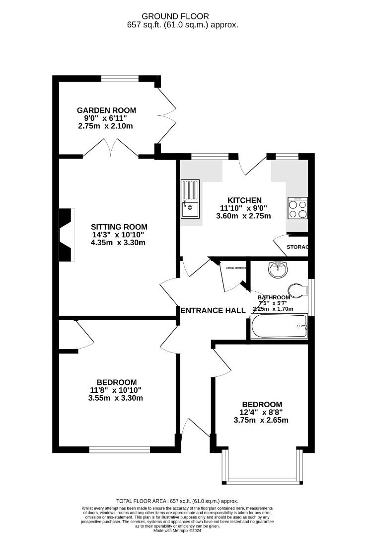 Floorplans For Linton Crescent, Sprowston