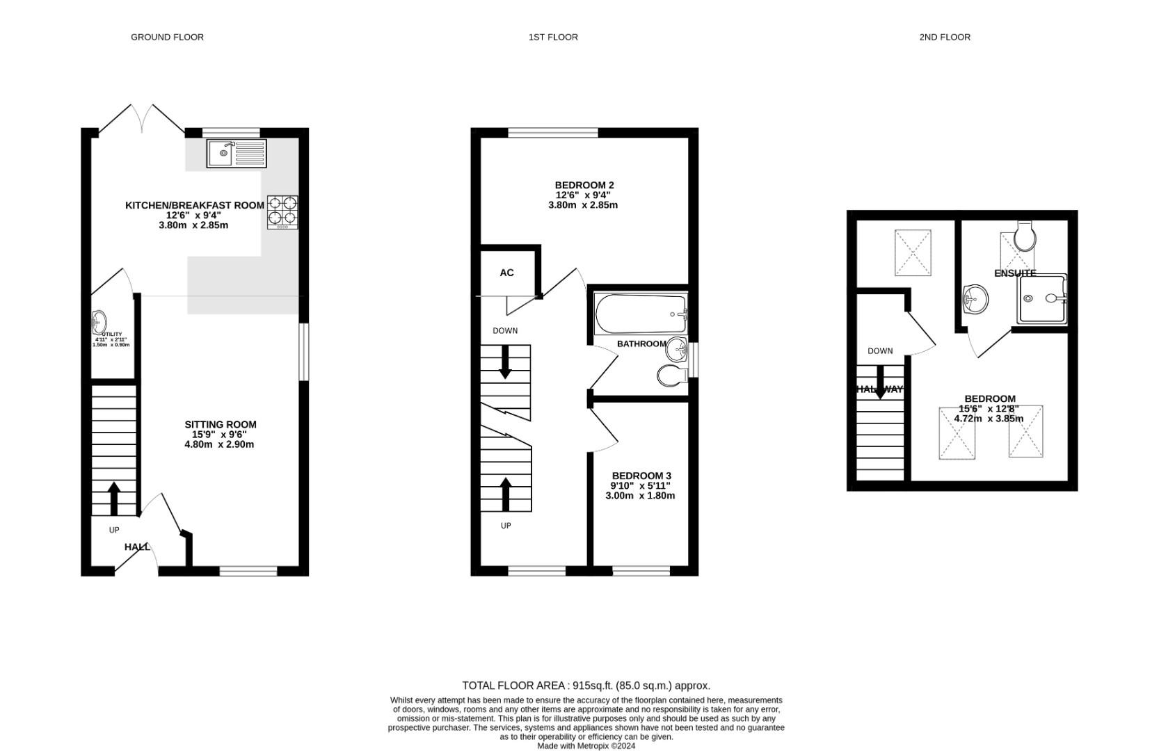 Floorplans For Raglan Street, Norwich