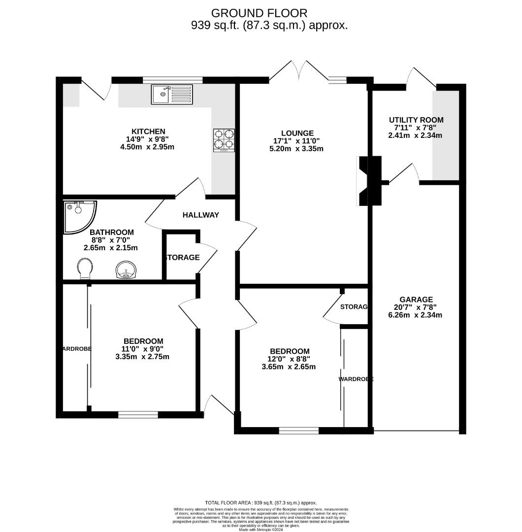 Floorplans For Leveson Road, Norwich