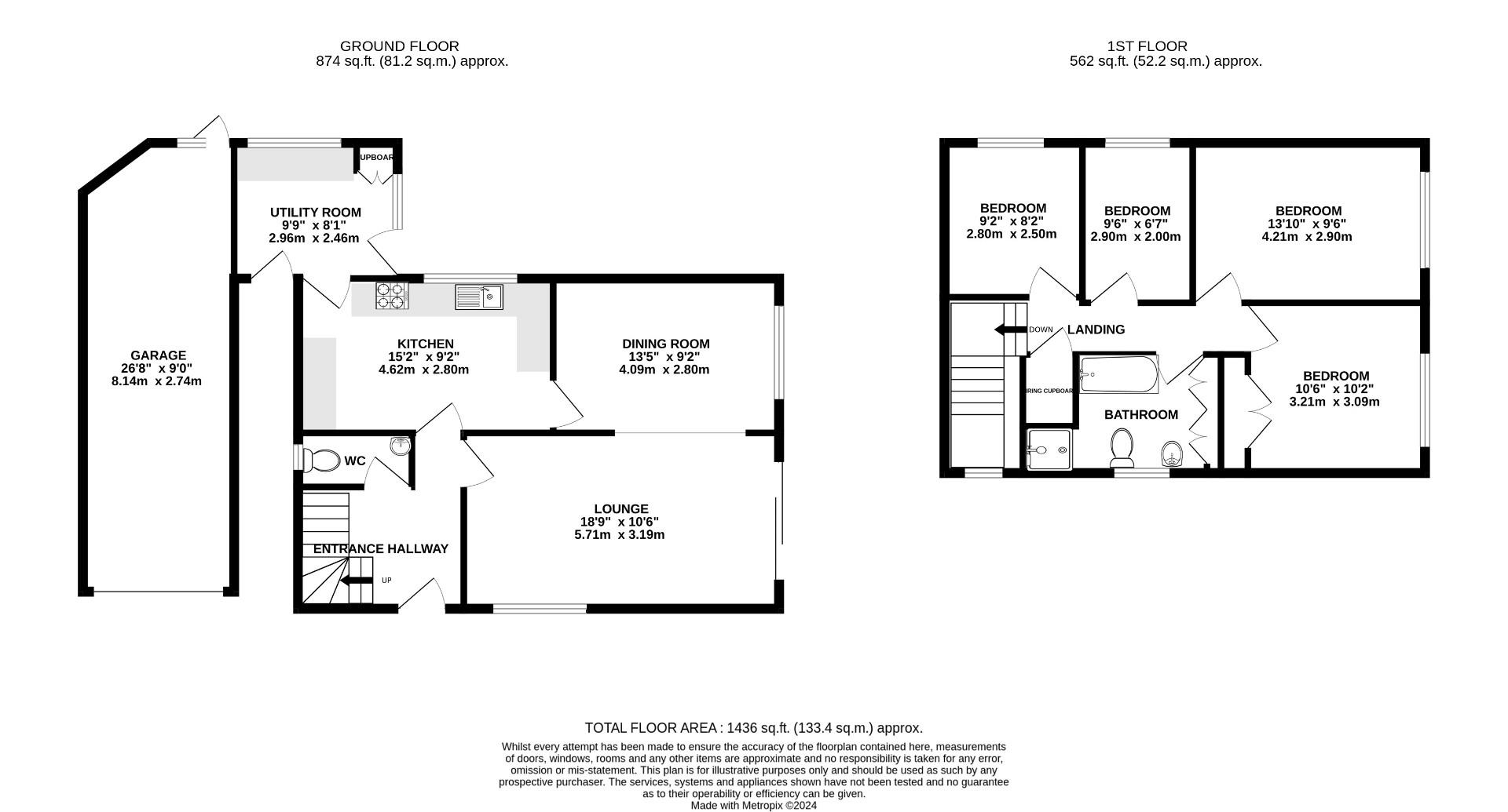 Floorplans For Thorpe Mews, Yarmouth Road, Norwich