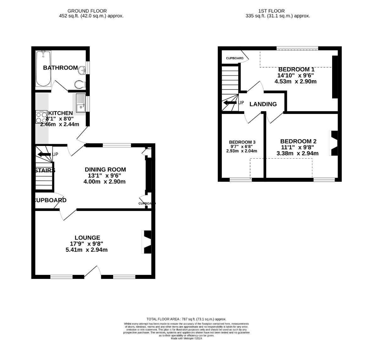 Floorplans For Hardy Road, Norwich