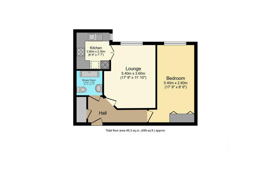 Floorplans For Royal Arch Court, Earlham Road, Norwich