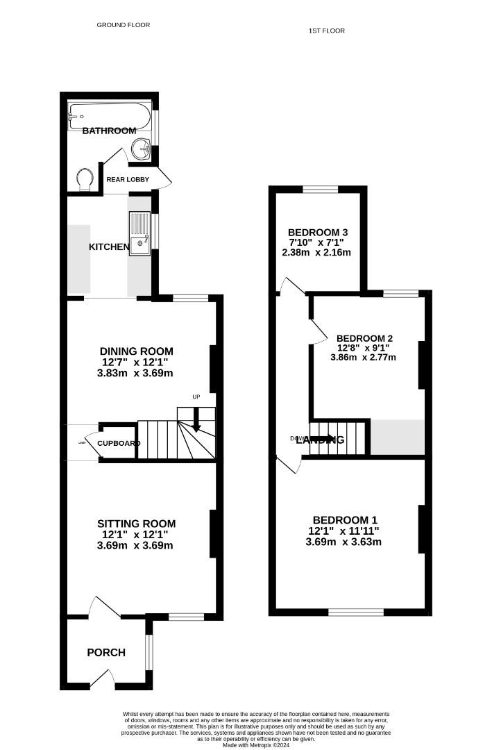 Floorplans For Aylsham Road, Norwich