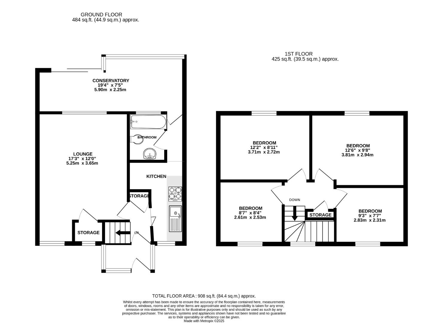 Floorplans For Morse Road, Norwich