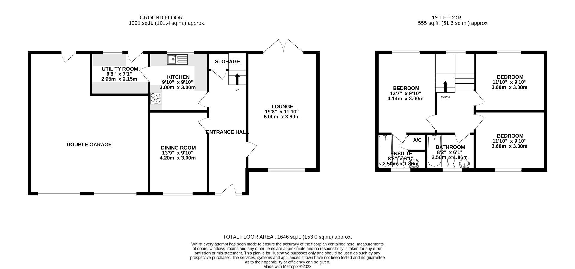 Floorplans For Heath Road, Thorpe End, Norwich